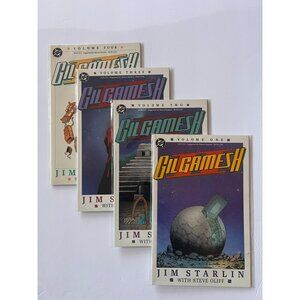 Gilgamesh II Comic Book Collection Iss. #1-4 By Jim Starlin & Steve Oliff ©1989